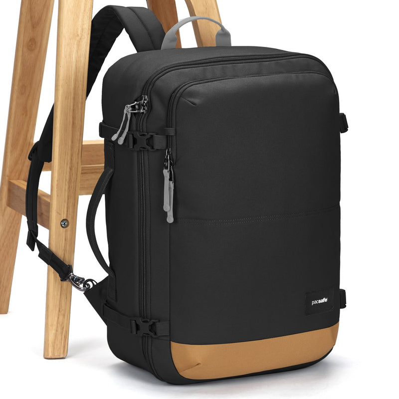 Pacsafe® GO 34L anti-theft carryon backpack, Jet Black