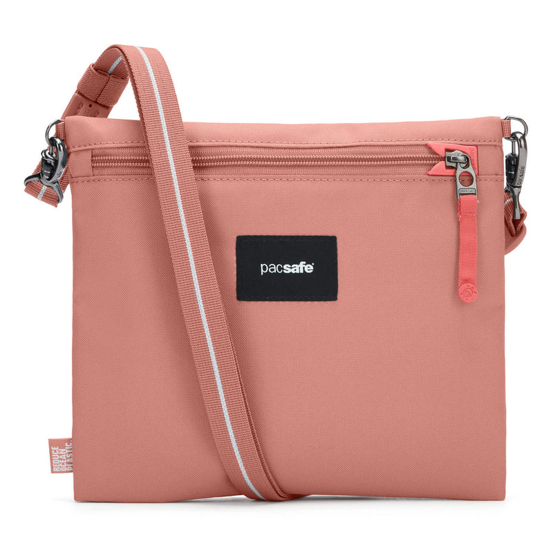 Pacsafe® GO anti-theft crossbody pouch, Rose