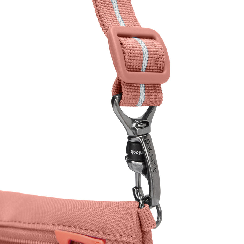 Pacsafe® GO anti-theft crossbody pouch, Rose