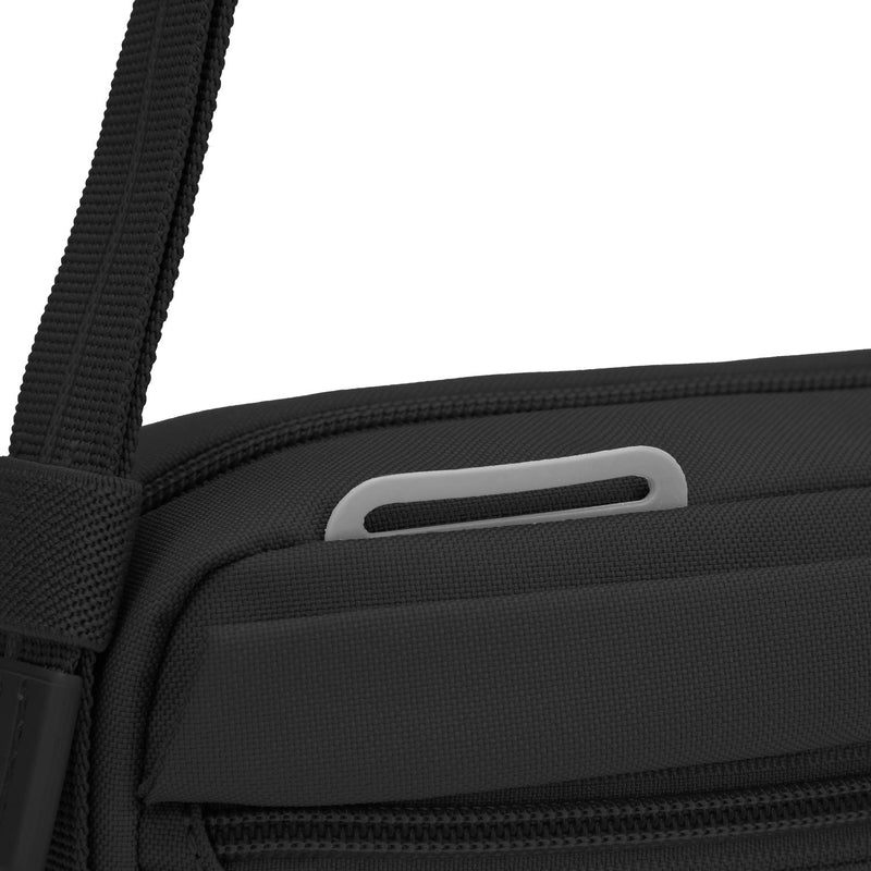 Pacsafe® GO anti-theft crossbody bag, Jet Black