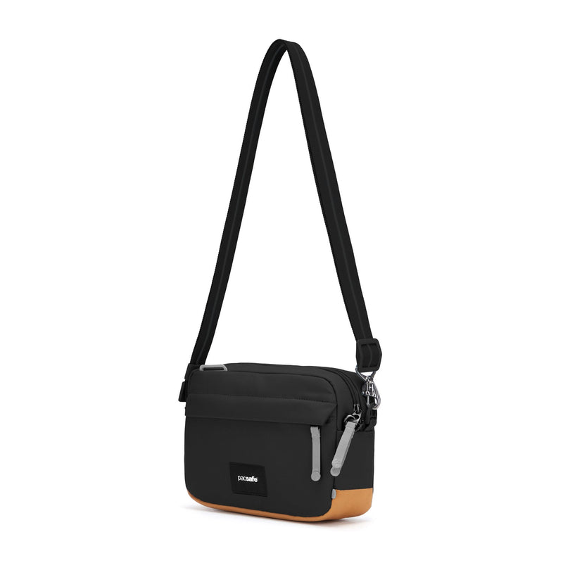 Pacsafe® GO anti-theft crossbody bag, Jet Black