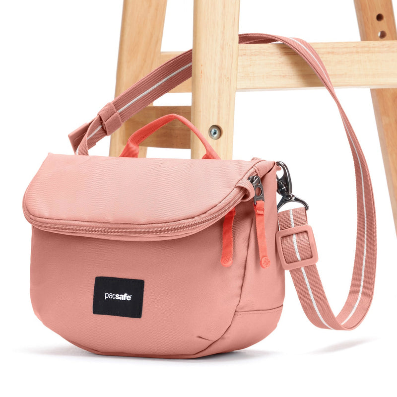 Pacsafe® GO anti theft saddle crossbody, Rose