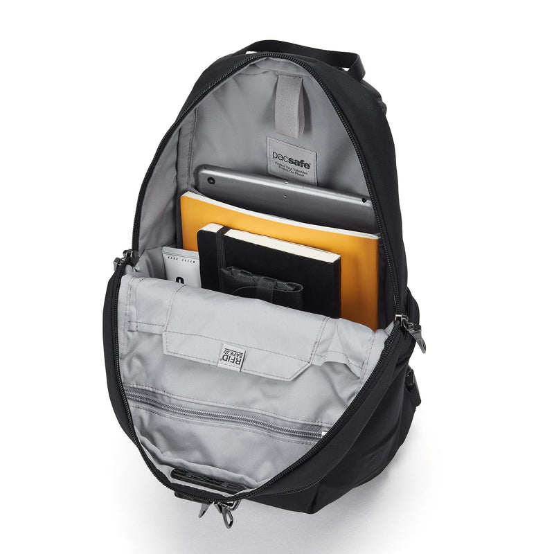 Pacsafe® V 12L Anti-Theft Tech Backpack, Black
