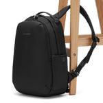 Pacsafe® V 16L anti-theft all-around backpack, Jet Black