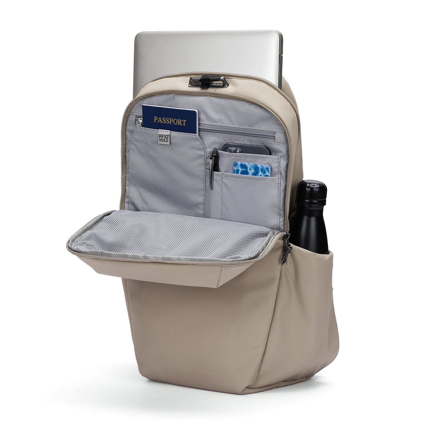 Pacsafe® V 24L Anti-Theft Active Backpack, Beige