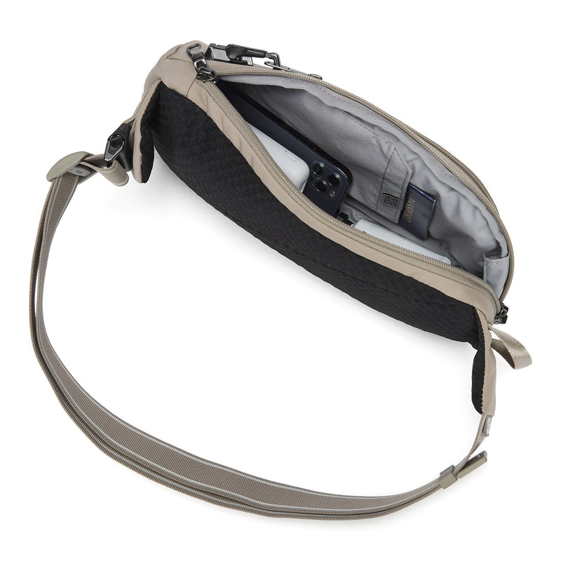 Pacsafe® V Anti-Theft Action Sling Pack, Beige
