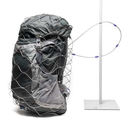 Pacsafe® 120L anti-theft backpack & bag protector (lifestyle)