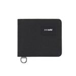 Pacsafe® RFIDsafe™ RFID blocking bifold wallet, Jet Black