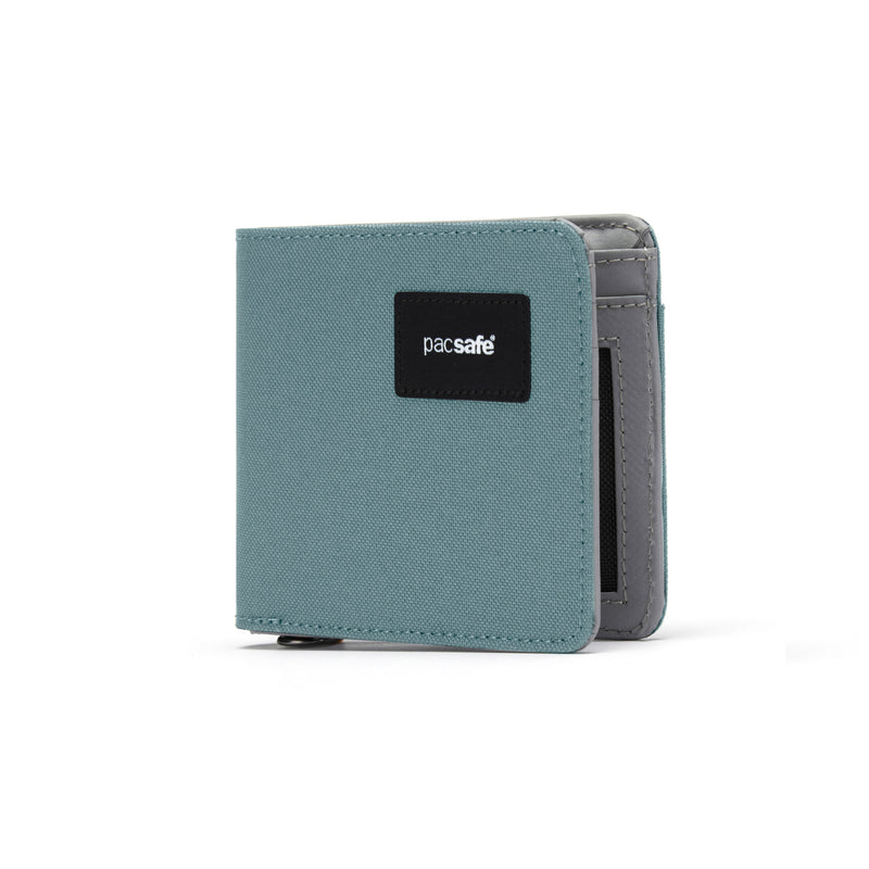 Pacsafe® RFIDsafe™ RFID blocking bifold wallet, Fresh Mint
