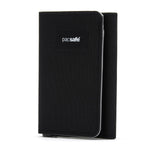 Pacsafe® RFIDsafe™ RFID blocking trifold wallet, Jet Black
