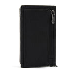 Pacsafe® RFIDsafe™ RFID blocking trifold wallet, Jet Black
