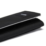 Pacsafe® RFIDsafe™ RFID blocking trifold wallet, Jet Black