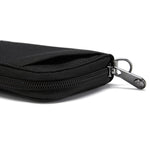 Pacsafe® RFIDsafe™ RFID blocking card wallet, Jet Black