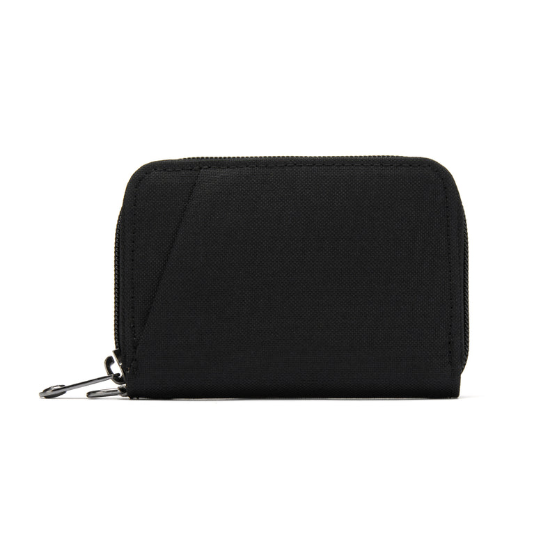 Pacsafe® RFIDsafe™ RFID blocking card wallet, Jet Black