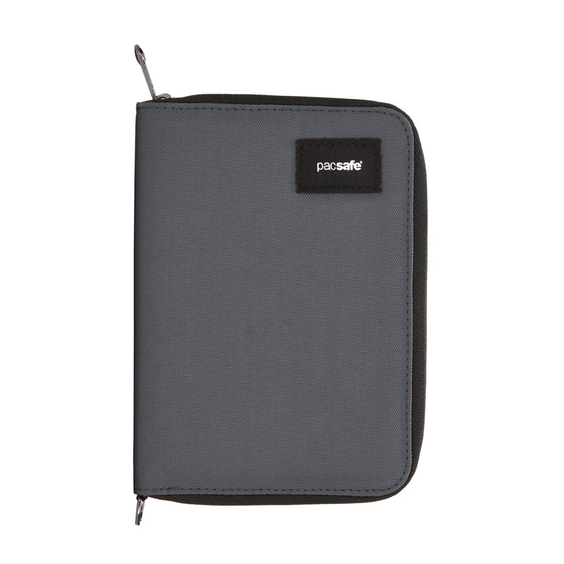 Pacsafe® RFIDsafe™ RFID blocking compact travel organizer, Slate