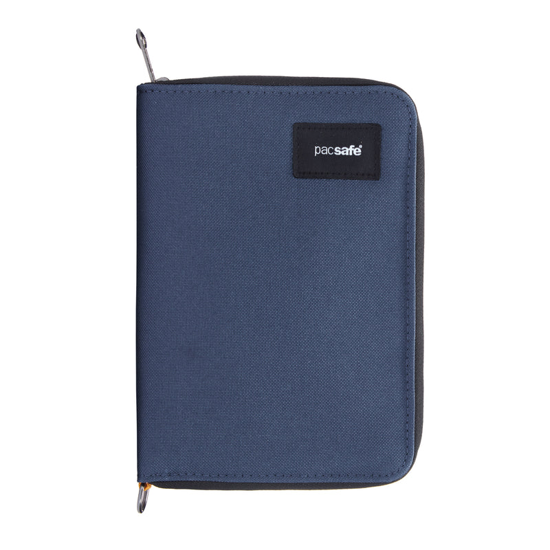 Pacsafe® RFIDsafe™ RFID blocking compact travel organizer, Coastal Blue