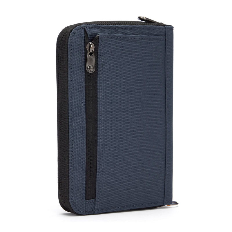 Pacsafe® RFIDsafe™ RFID blocking compact travel organizer, Coastal Blue