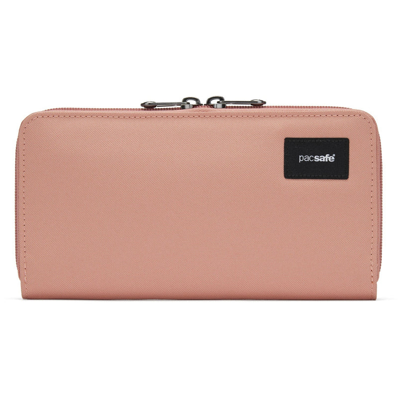 Pacsafe® RFIDsafe™ RFID blocking continental wallet, Rose