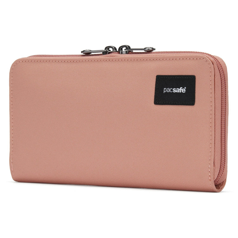 Pacsafe® RFIDsafe™ RFID blocking continental wallet, Rose