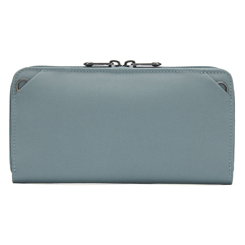 Pacsafe® RFIDsafe™ RFID blocking continental wallet, Fresh Mint