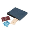 RFIDsafe RFID Blocking Large Travel Pouch, Carbon