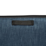 RFIDsafe®  RFID Blocking Small Travel Pouch, Dark Denim
