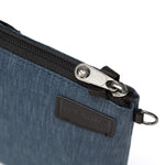 RFIDsafe®  RFID Blocking Small Travel Pouch, Dark Denim