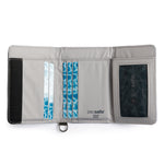 Pacsafe® RFIDsafe™ RFID blocking trifold wallet, Black