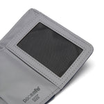 Pacsafe® RFIDsafe™ RFID blocking trifold wallet, Coastal Blue