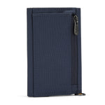 Pacsafe® RFIDsafe™ RFID blocking trifold wallet, Coastal Blue