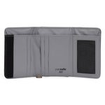 Pacsafe® RFIDsafe™ RFID blocking trifold wallet, Coastal Blue