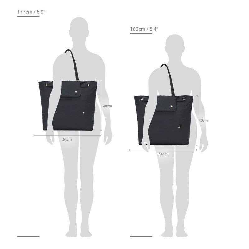 Citysafe CX Anti-Theft Packable Horizontal Tote, Merlot