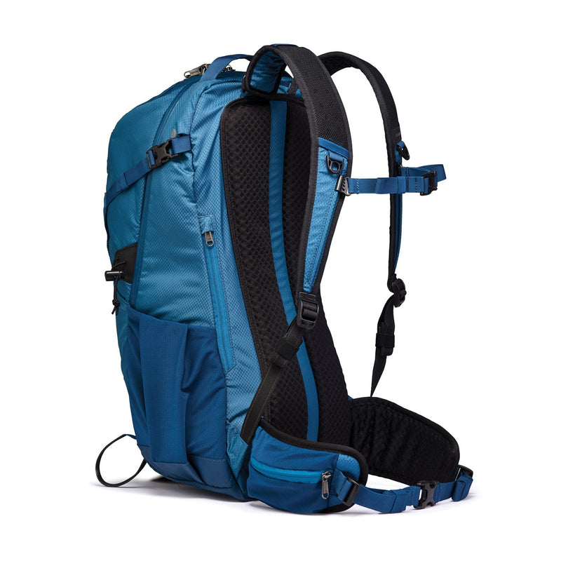 Venturesafe®  X34 Anti-Theft Hiking Backpack, Blue Steel