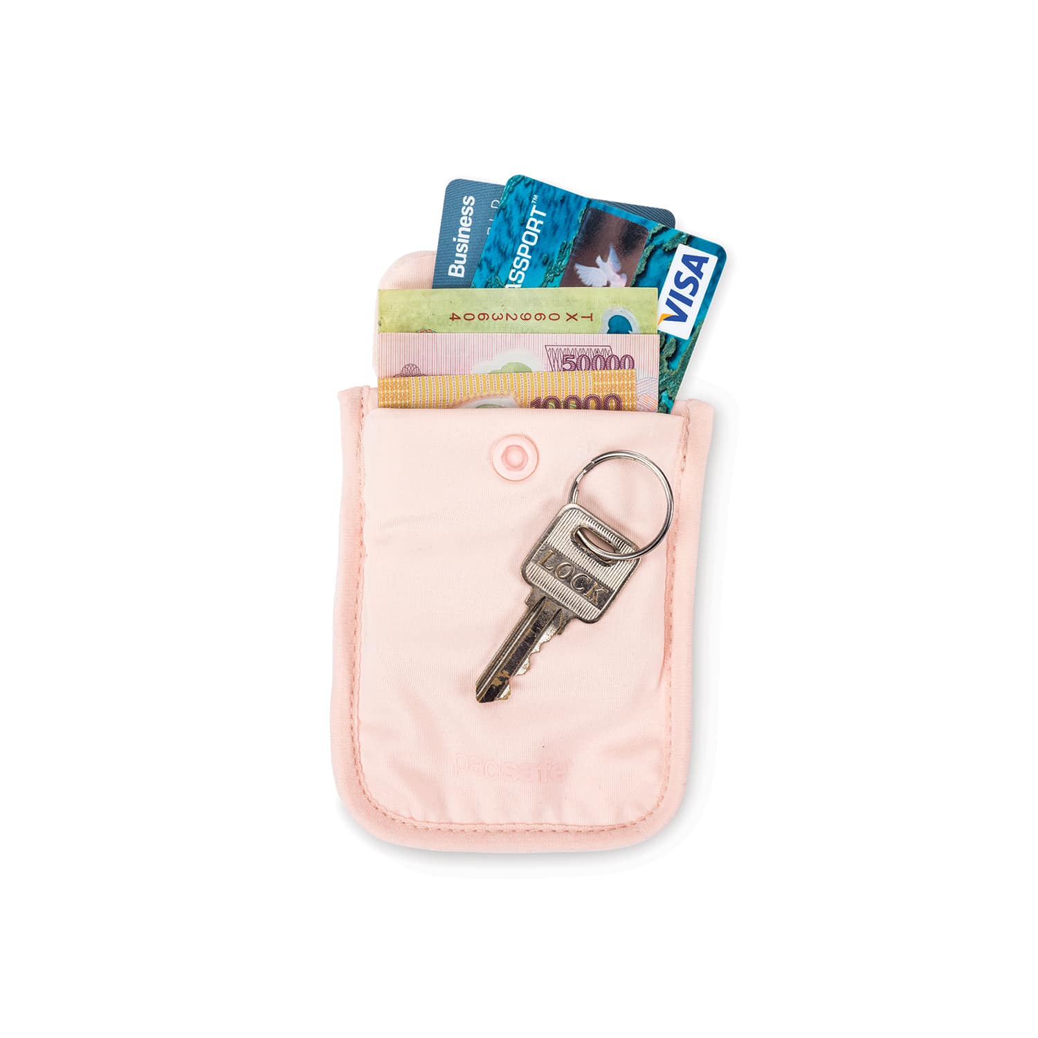 Coversafe S25 Secret Travel Bra Pouch, Orchid Pink