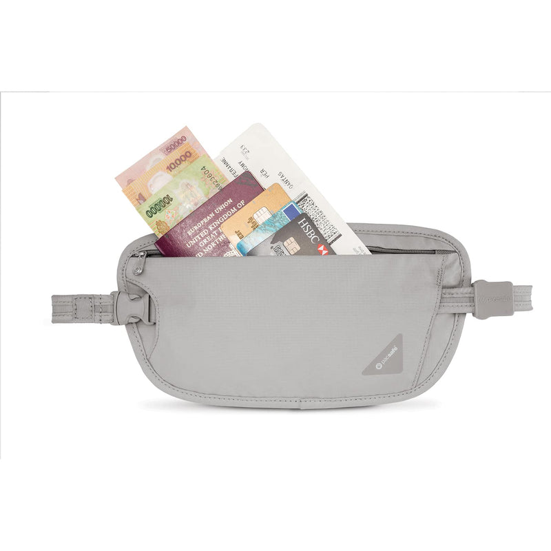 Coversafe X100 RFID Blocking Security Waist Wallet, Gray