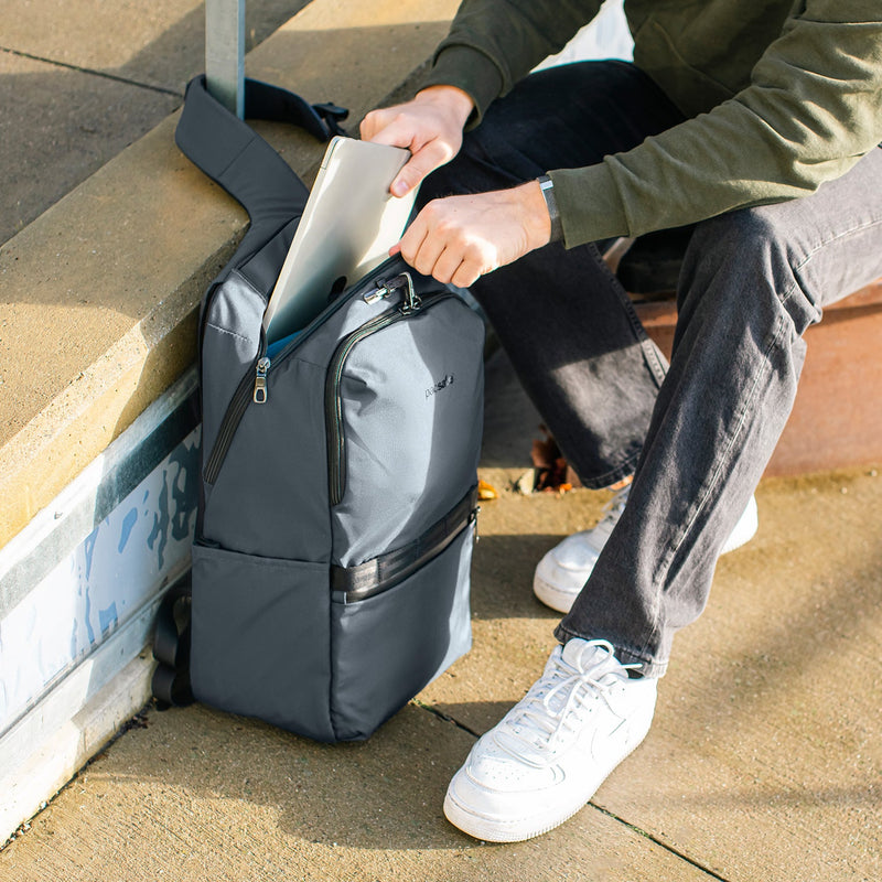 Pacsafe® X 25L anti-theft  backpack, Slate