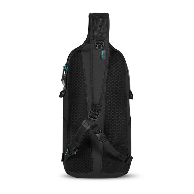 Pacsafe® ECO 12L anti-theft sling backpack, Black