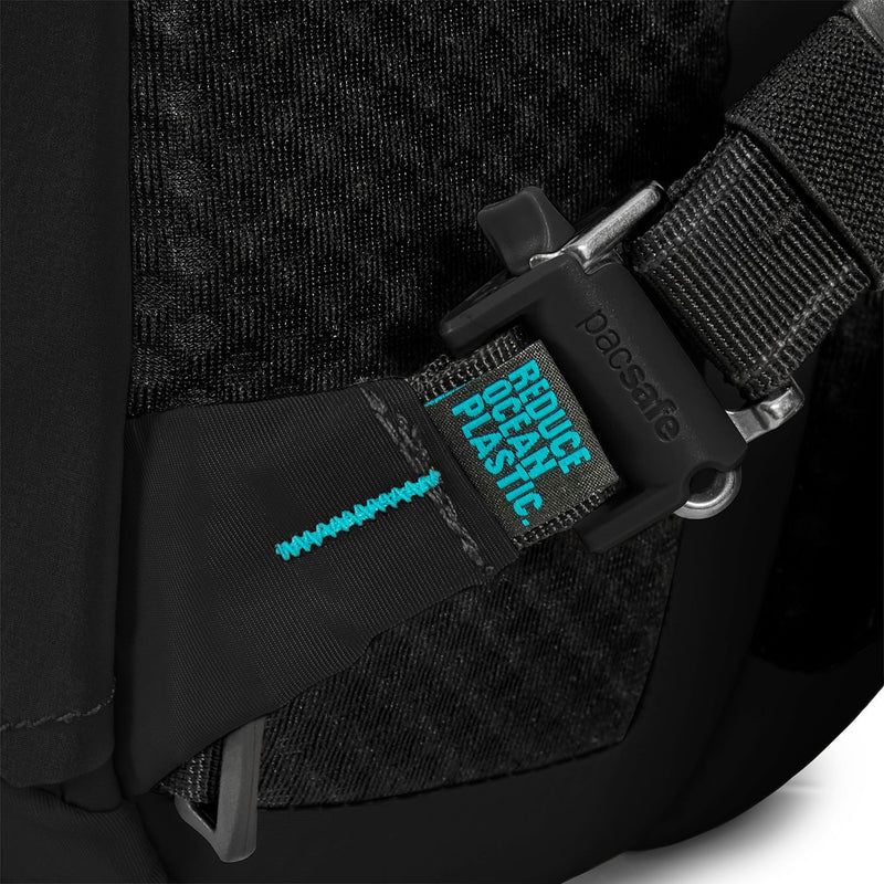 Pacsafe® ECO 25L anti-theft backpack, Black
