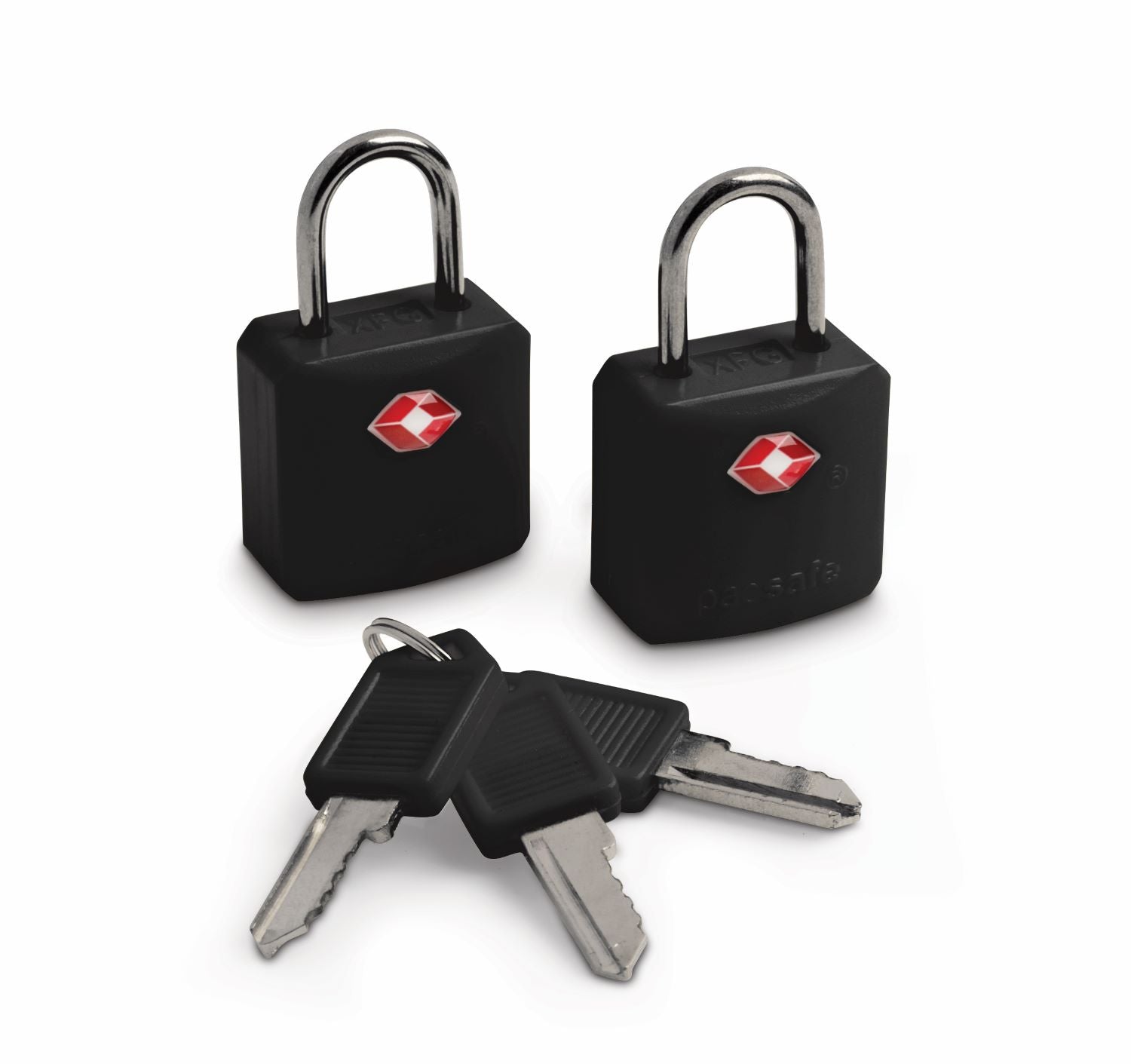 Prosafe 620 TSA Key Luggage Padlocks, Black