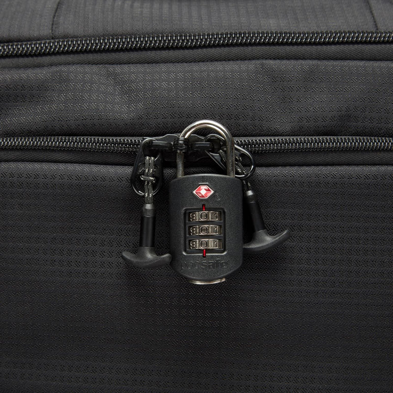 Pacsafe® Prosafe® 1000 Travel Sentry® Approved combination padlock, Black