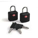 Pacsafe® Prosafe® 620 Travel Sentry® Approved key luggage padlocks, Black