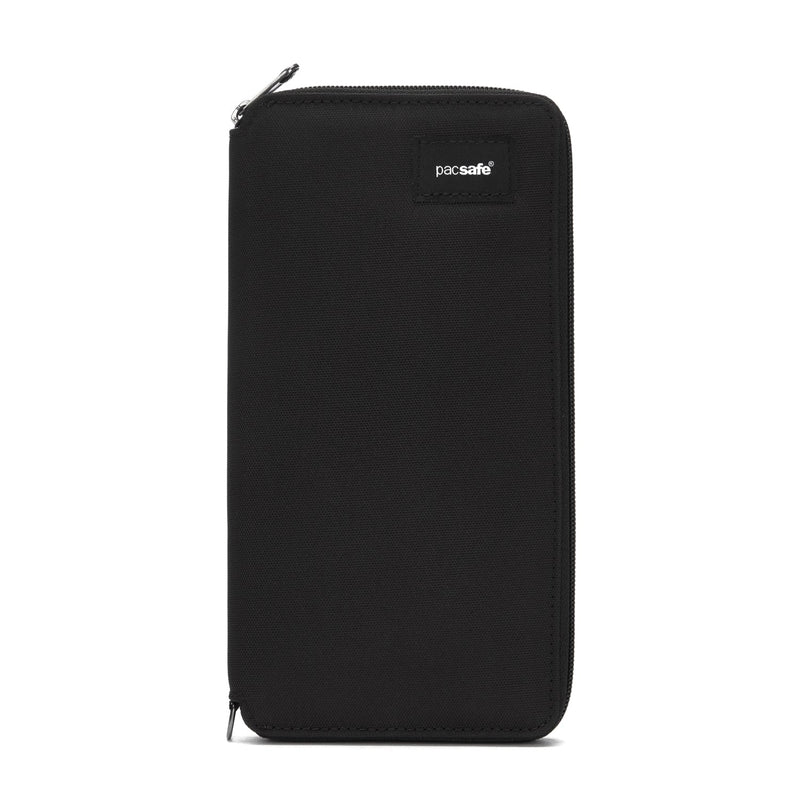 Pacsafe® RFIDsafe™ RFID blocking travel wallet, Black