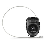 Pacsafe® Retractasafe 250 4-dial retractable cable lock, Smoke
