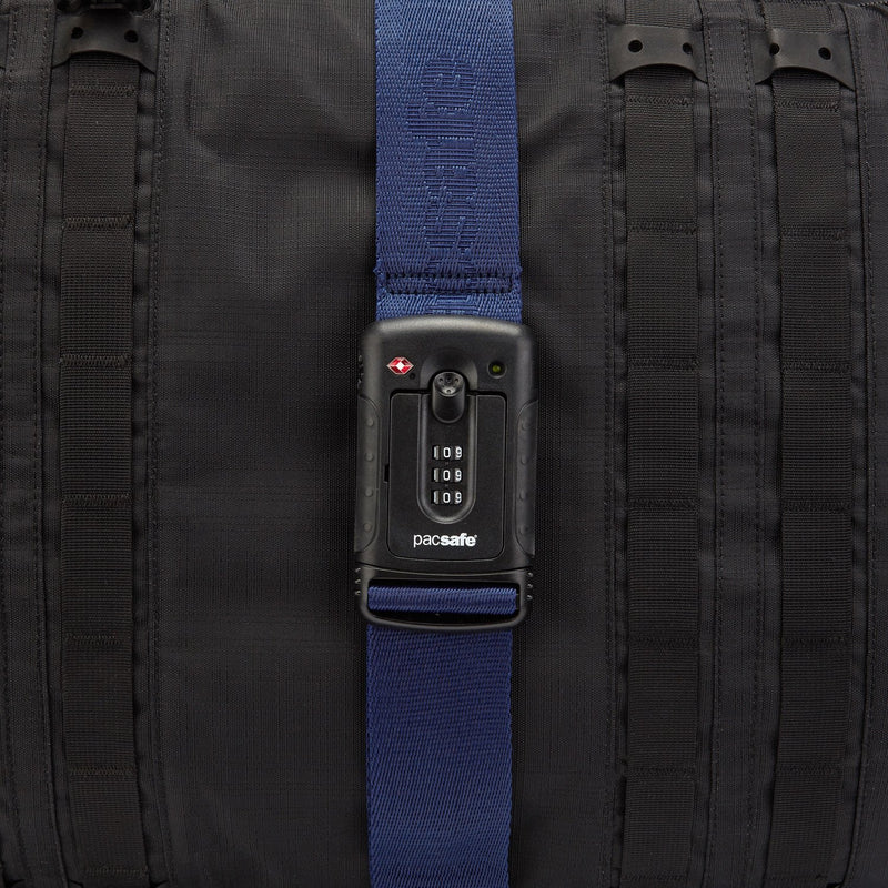 Strapsafe 100 Travel Sentry® Approved luggage strap, Pacsafe Blue