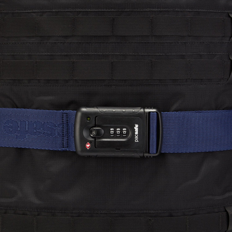 Strapsafe 100 Travel Sentry® Approved luggage strap, Pacsafe Blue